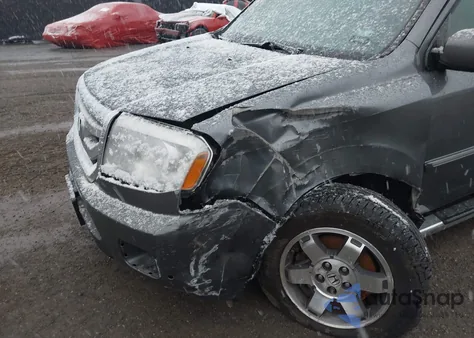 2010 Honda Pilot Touring from USA, damaged, VIN 5FNYF4H98AB040972